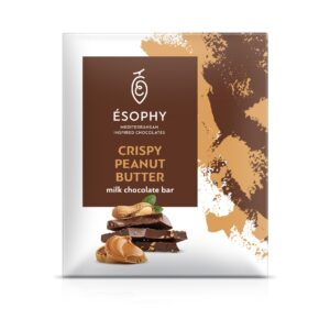 MILK CHOCOLATE WITH CRISPY PEANUT BUTTER